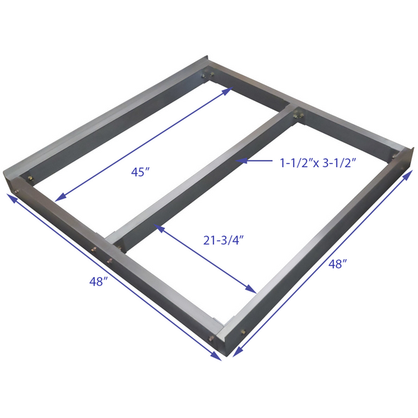 Aluminum Low-Profile Dock Frame