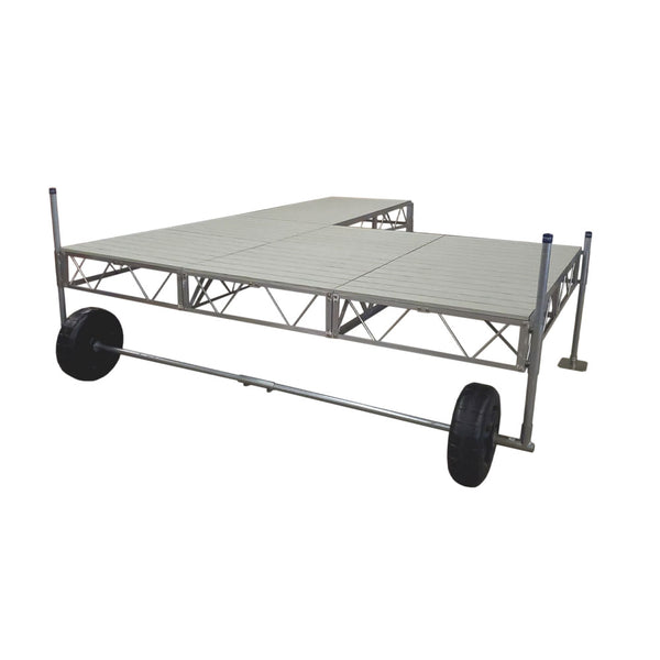Double Patio Roll-in Pipe Dock