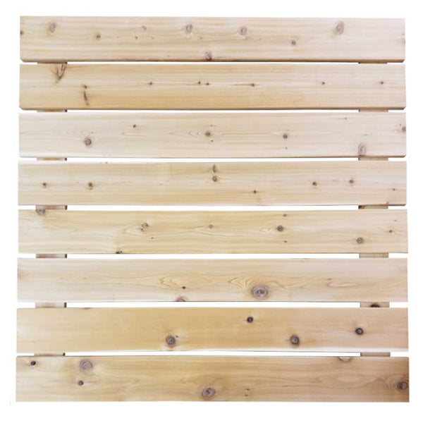 Cedar Decking Panel