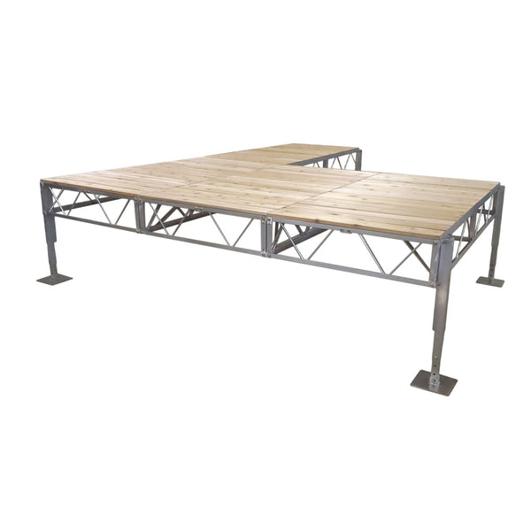 Double Patio Stationary Jack Dock