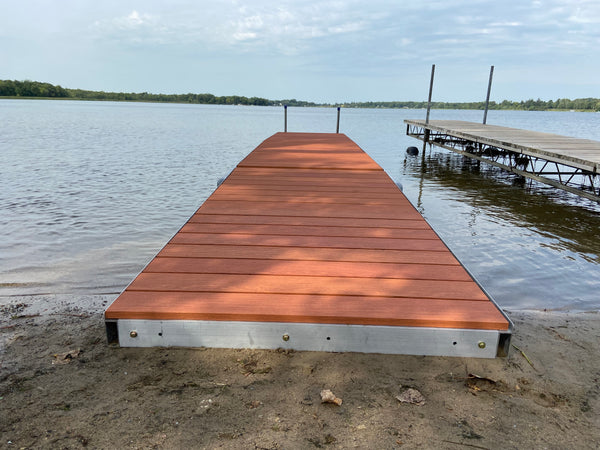Straight Low Profile Floating Dock