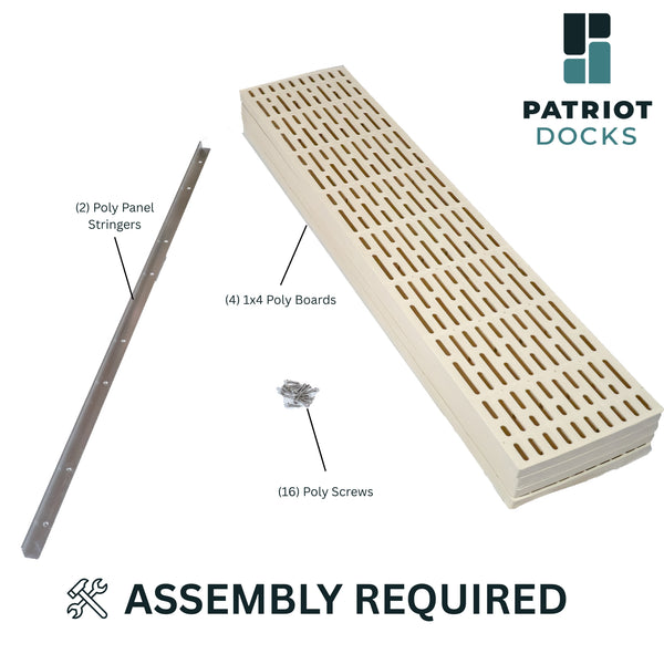 Poly 4×4 Dock Panels