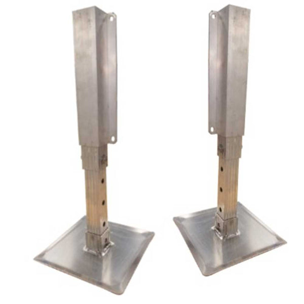 Shoreline Square Dock Support Pair