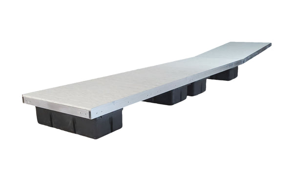 Straight Low Profile Floating Dock