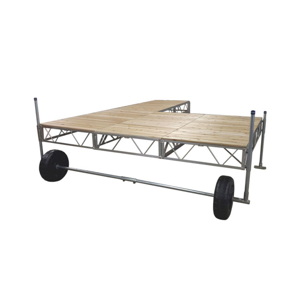 Double Patio Roll-in Pipe Dock