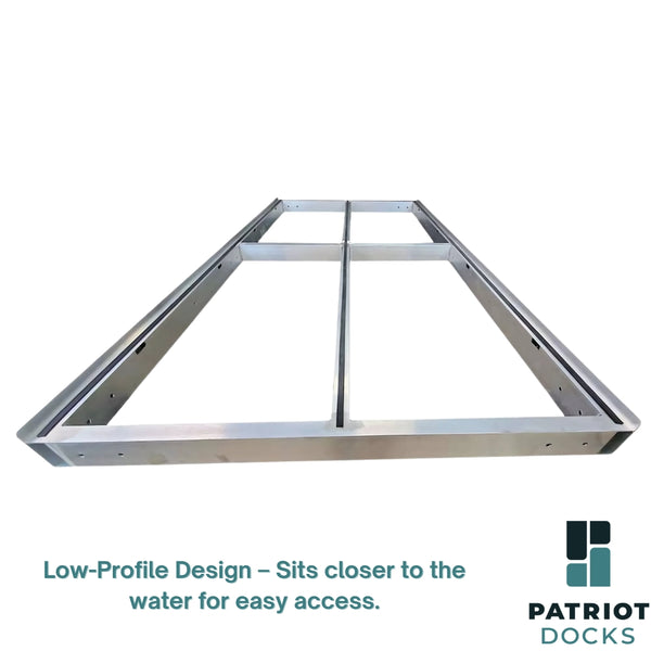 Low-Profile Stationary Dock